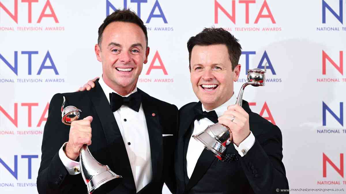 Ant and Dec's National Television Awards losing streak continues as Sir David Attenborough scores win