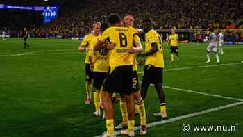 Veerman wint met Dortmund in CL, rood Ethan Mbappé na goals Ueda en Parrott