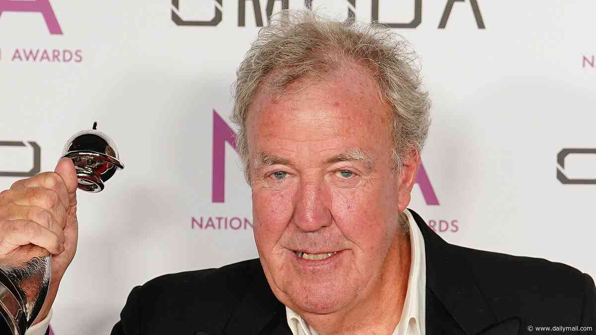 Jeremy Clarkson reflects on 'annoying' prostate cancer battle and says he was 'lucky doctors could mend him quickly' as his Prime Video hit triumphs at the NTAs