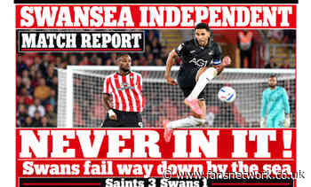 First defeat of the season : Swans collapse and were never really in the game