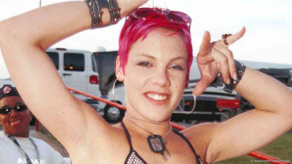 Pink's wildest photos showing off her rock hard abs in bikinis and crop tops
