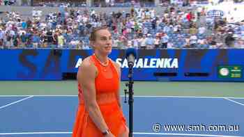 Sabalenka reaches semi finals again