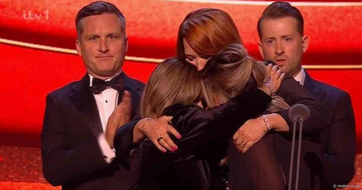 ‘Your girls will never be forgotten’: Southport families honoured in heartbreaking NTA moment