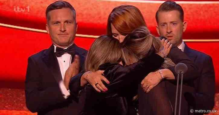 ‘Your girls will never be forgotten’: Southport families honoured in heartbreaking NTA moment