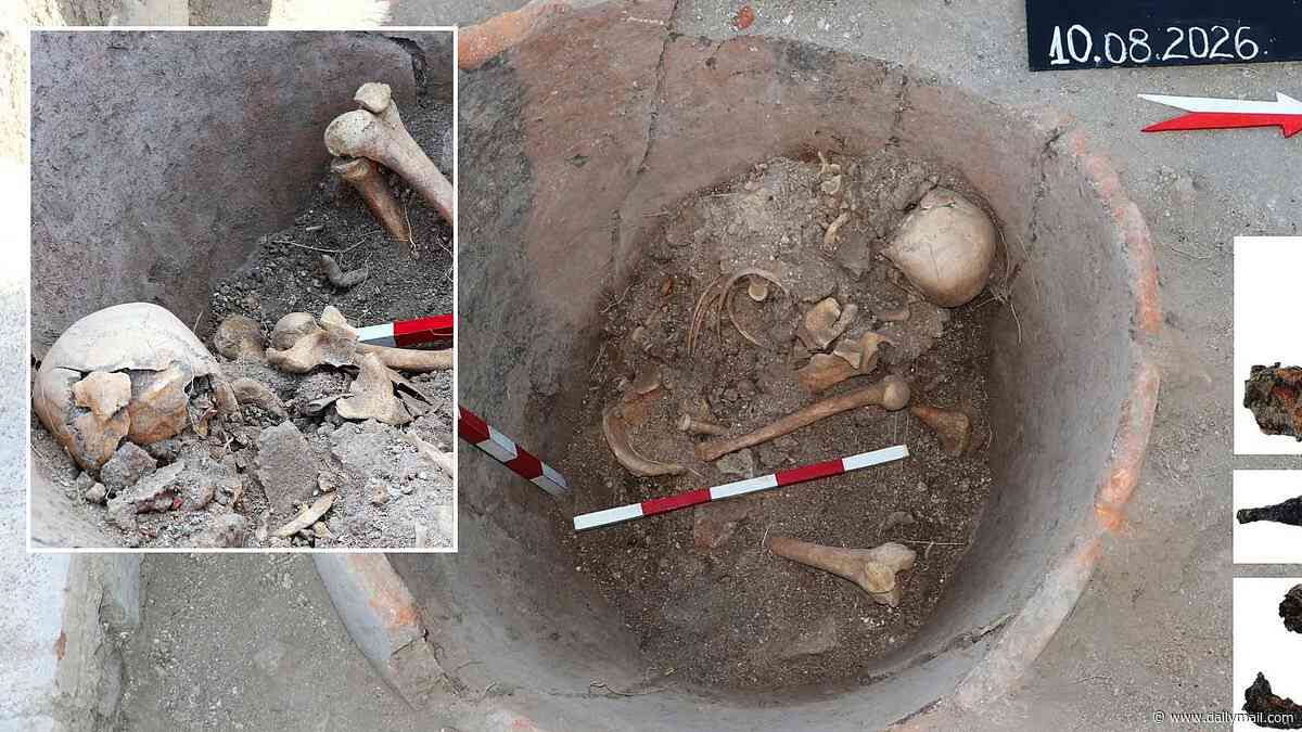 Roman found after hiding for 1,600 years as scientists reveal how he met his horrific end