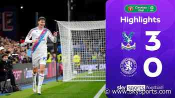 Palace hit three past Middlesbrough to advance in Carabao Cup