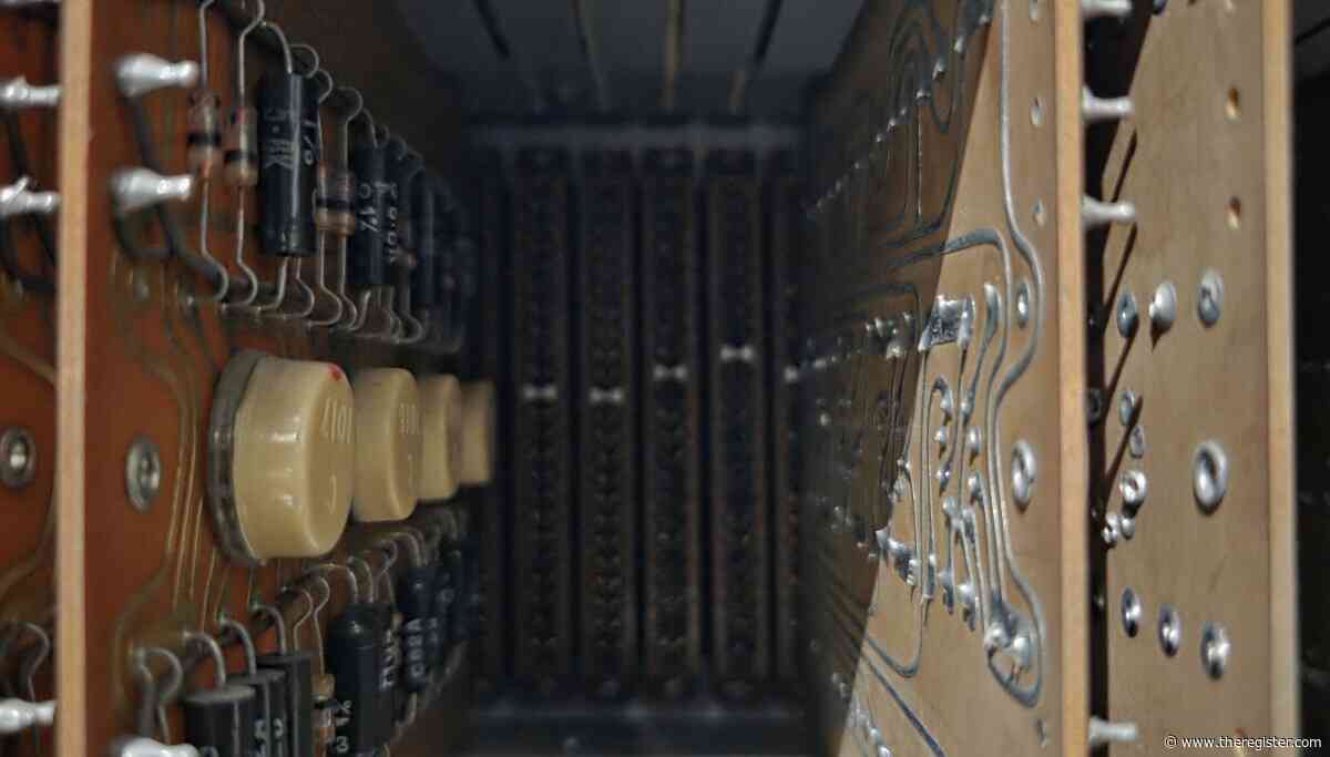 Retired man turns spare room into Soviet-era supercomputer