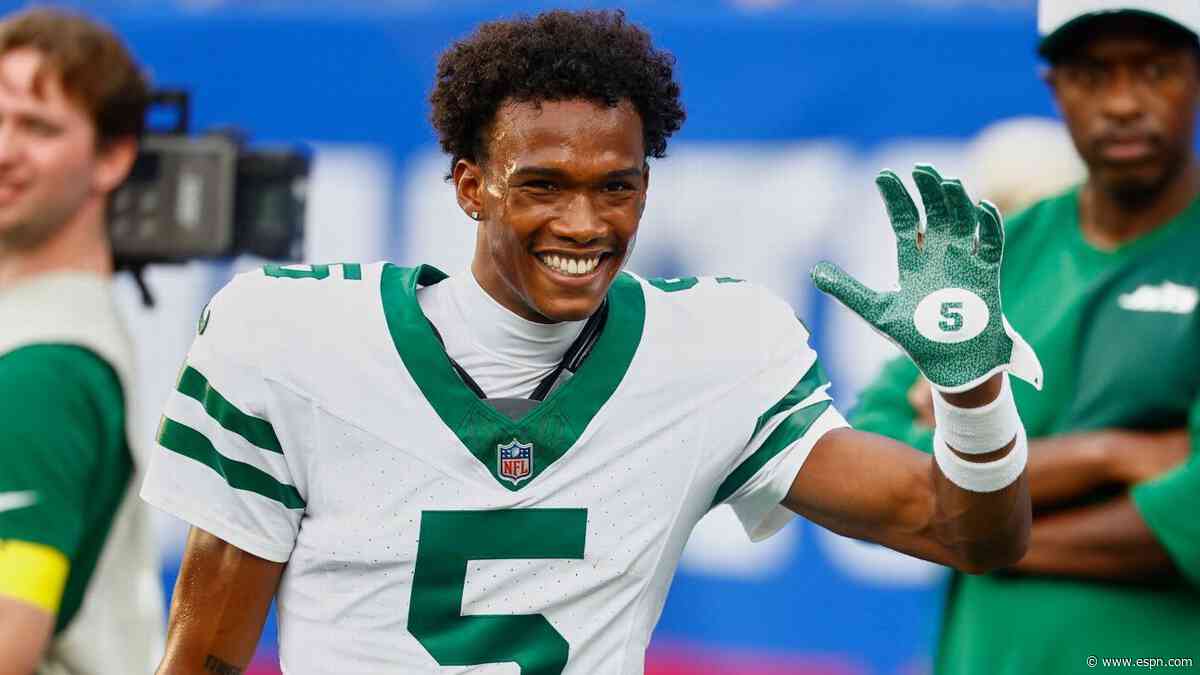 Jets WR Wilson says goal to make playoffs, calls it 'very realistic'