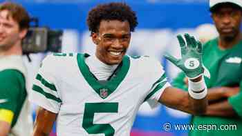Jets WR Wilson says goal to make playoffs, calls it 'very realistic'