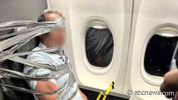Last Week: Unruly passenger arrested after being restrained with duct tape during flight