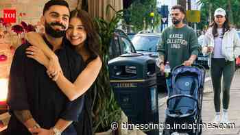 Virat-Anushka spotted in London with son Akaay - PICS