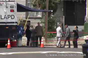 LAPD officers shoot dead man who approached them with a tree trimmer