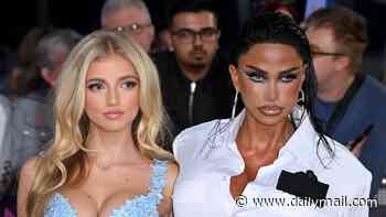 Katie Price 'hijacked' daughter Princess' glamorous red carpet moment at the NTAs after showing up unexpectedly - as she makes first public appearance since her split from Lee Andrews
