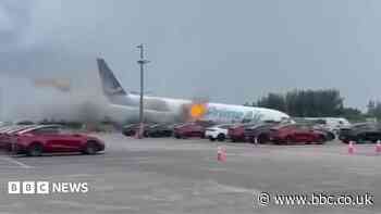 Five killed as Amazon cargo plane crashes at Miami airport