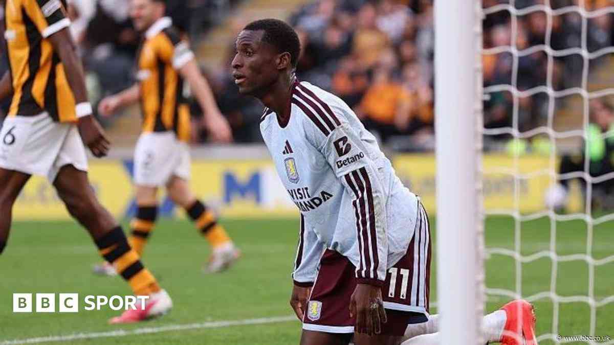 No goals but Emery knows Villa's forwards need time