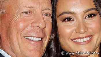 Bruce Willis' wife Emma says their daughters have seen her 'broken on the floor' amid the actor's 'hard' dementia battle