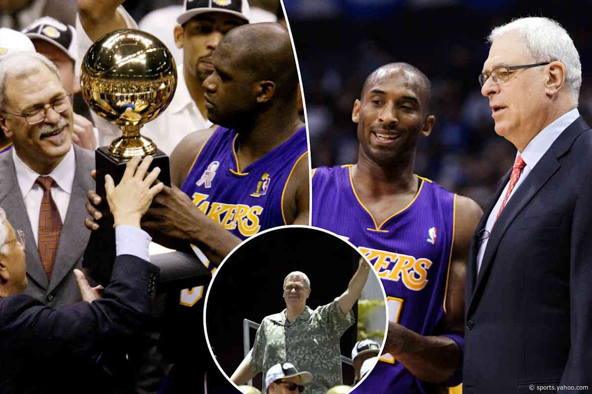 Lakers unveiling Phil Jackson statue outside Crypto.com Arena