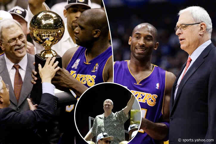 Lakers unveiling Phil Jackson statue outside Crypto.com Arena