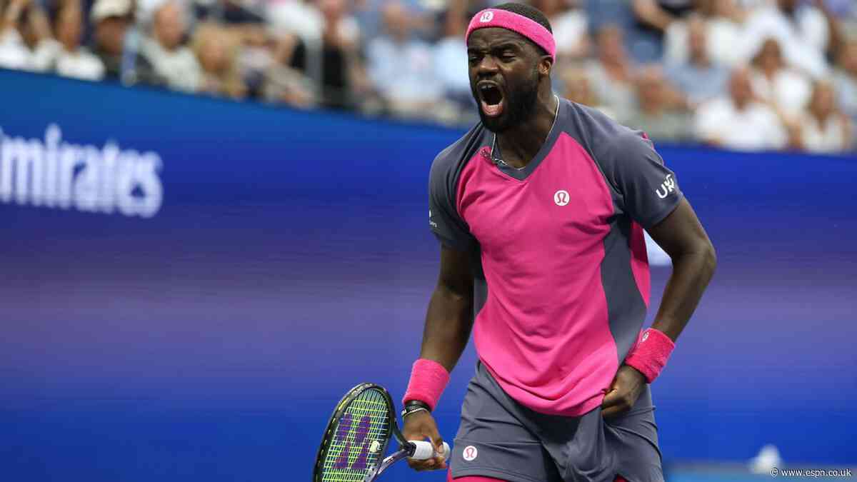 Tiafoe returns to US Open semis with stunning comeback