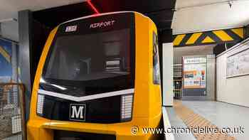 Life-sized replica of new Tyne and Wear Metro train to help teach children about rail safety