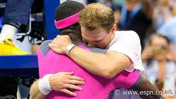 Tiafoe, Michelsen share emotional moment after US Open battle