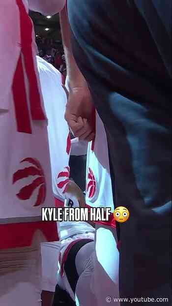 KYLE LOWRY FROM HALF 😳  #NBATopPlaysWeek