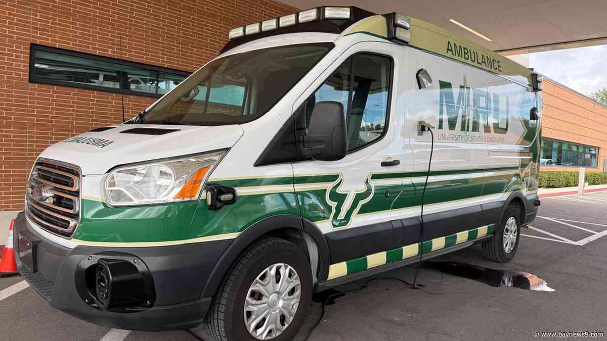 USF launches Florida’s first university ambulance service