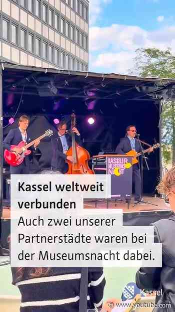 Kassel verbindet! 🤝 Auch zwei unserer Partnerstädte sorgten bei der Museumsnacht für tolle Momente.