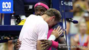 Tears flow as tennis star lets two-set lead slip in first major quarterfinal
