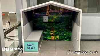 'Calm space' installed at busy Tube station