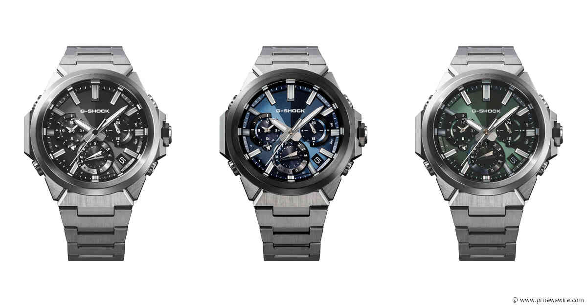 Casio to Release G-SHOCK Featuring Refined Metal Beauty with Multi-Component Construction