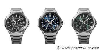 Casio to Release G-SHOCK Featuring Refined Metal Beauty with Multi-Component Construction
