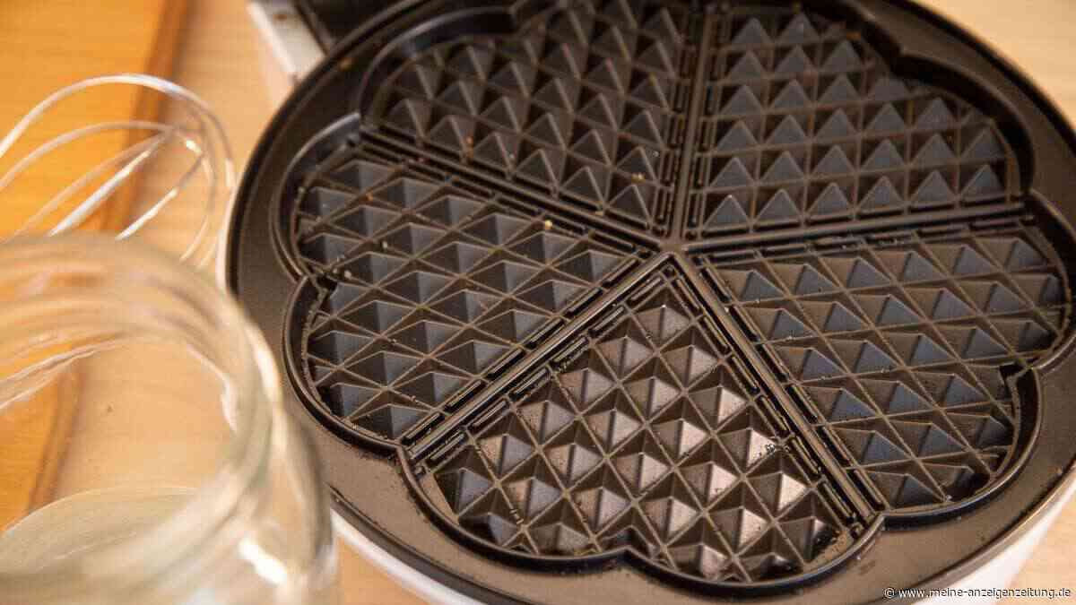 Weg mit den Teigresten? So backt man eine Reinigungswaffel