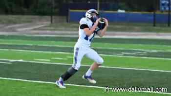 Incredible moment 14-year-old amputee scores his first high school touchdown during season opener