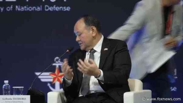 Philippines defense chief calls out China after note interrupts remarks at Seoul forum: 'Coercion, bullying'