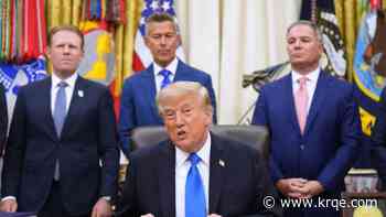 Trump posts map with American flag emblazoned over Canada, Greenland, Mexico