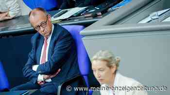 Merz gegen Weidel: Rededuell nach dem AfD-Wahlbeben
