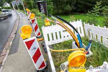 Probleme beim Breitbandausbau im Erzgebirge führen zu monatelangem Stillstand
