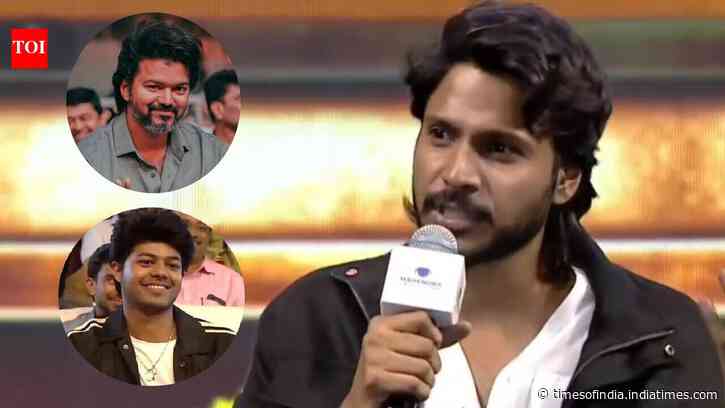 Sundeep Kishan thanks Vijay and his fans at Jason Sanjay’s ‘Sigma’ event