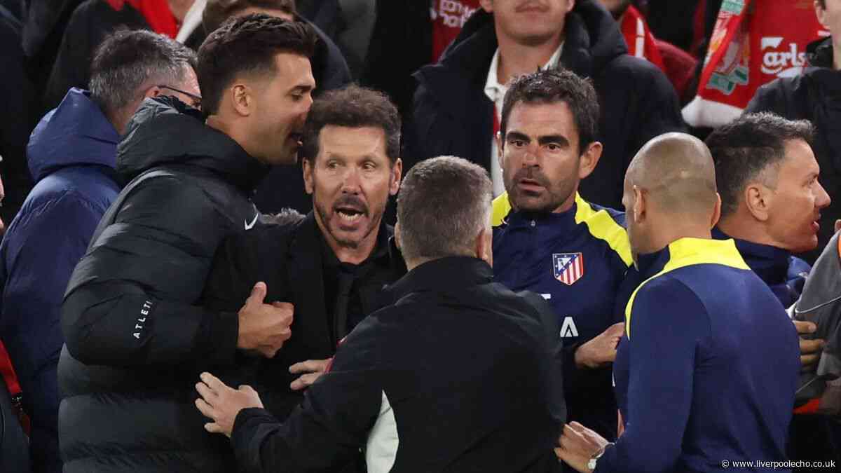 Diego Simeone's Liverpool handshake snub, 'hurt' vow, supporter who 'got him sent off'