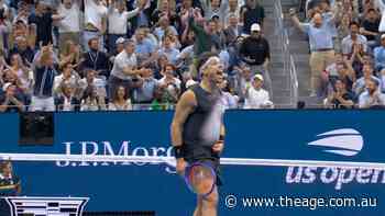 Alcaraz floored in point of the tournament