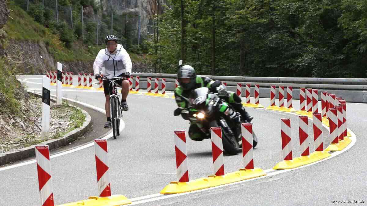Kesselberg zu gefährlich? Radler fordert Motorrad-Verbot nach Beinahe-Crash