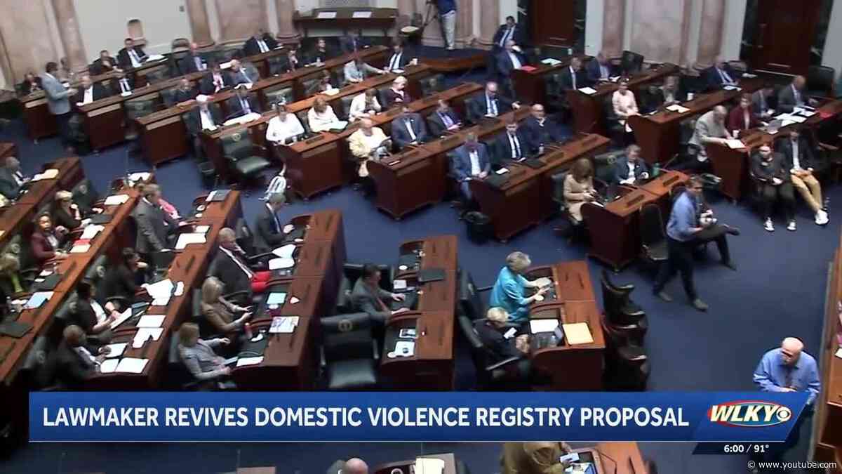 Lawmaker renews push to establish domestic violence registry in Kentucky