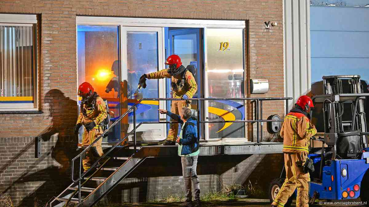Brand op twee plekken bij logistiek bedrijf in Bergeijk