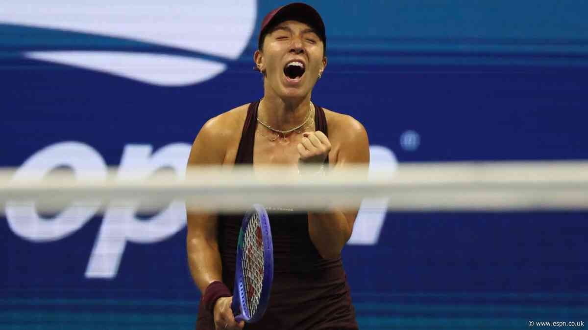 Pegula outlasts Navarro in all-American US Open quarterfinal