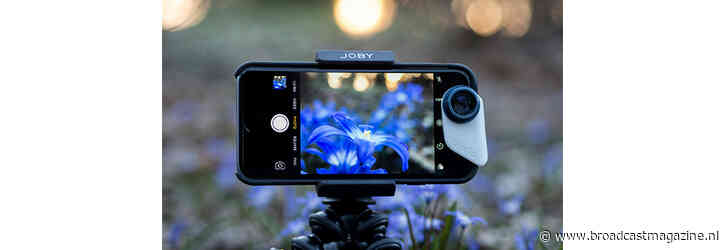 Wanneer is een smartphone bruikbaar als tweede camera in een productie?