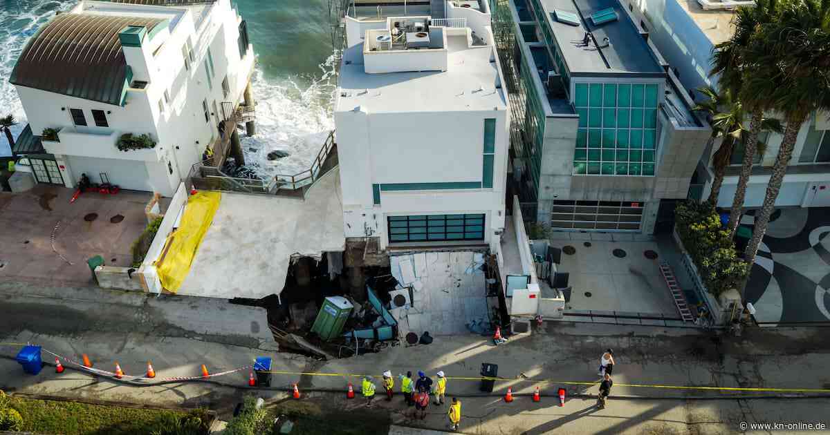 Nicolas Cage: Zufahrt zu seiner Malibu-Villa bricht ein