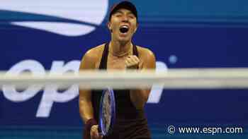 Pegula outlasts Navarro in all-American US Open quarterfinal