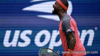 Frances Tiafoe na lange vijfsetter naar de halve finale op de US Open