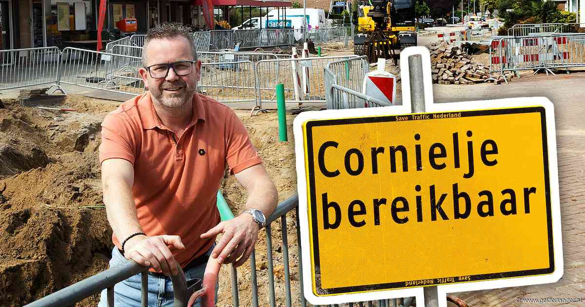 Verkeersborden verpesten supermarktdroom van Gerwin in dorp: ‘Klanten worden er tureluurs van’